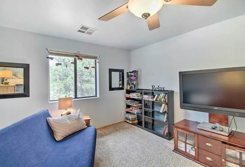 Fire Pit, Fenced Yard: Overgaard Cabin Near Hiking