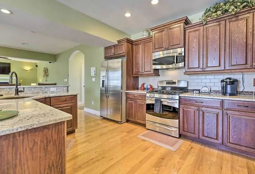 Stafford Township Home W/ Water Access & Dock