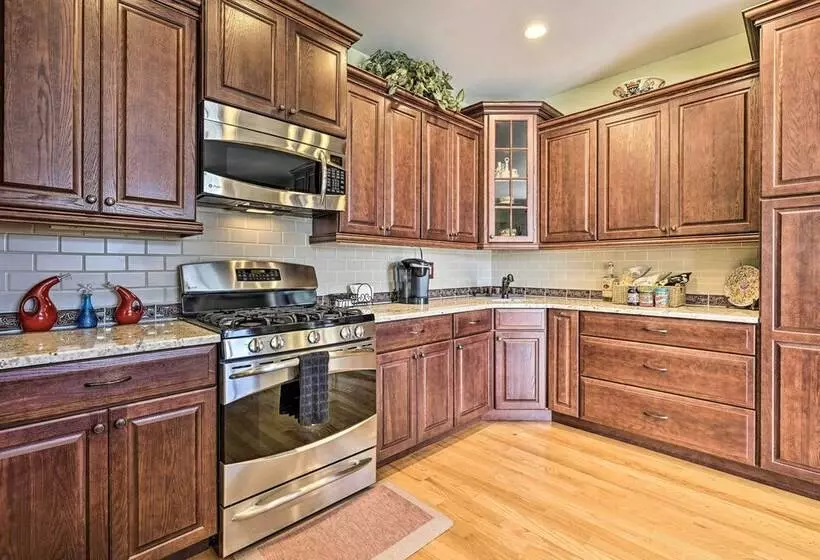 Stafford Township Home W/ Water Access & Dock