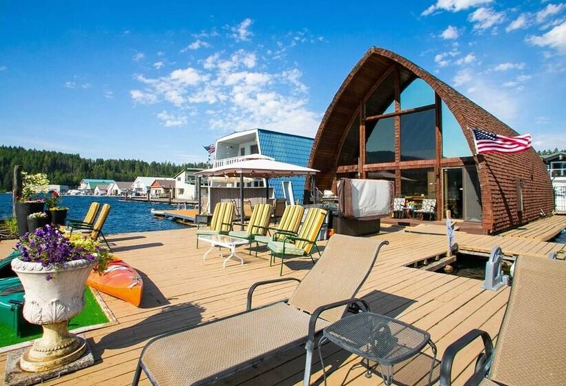 Tranquility Float House On Lk Pend Oreille