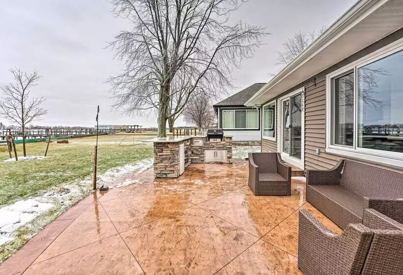 Waterfront East China Home W/ Dock & Patio!