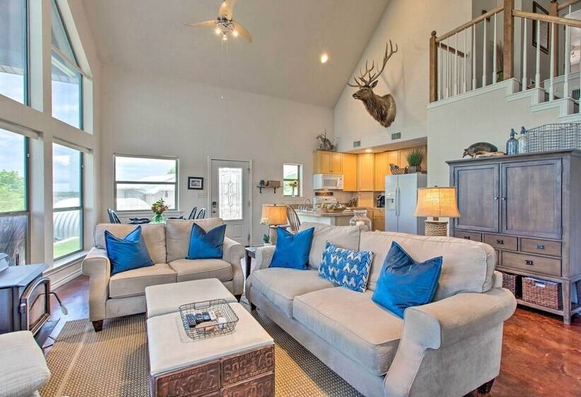 Waterfront Home W/ Boat Dock On Lake Granbury!