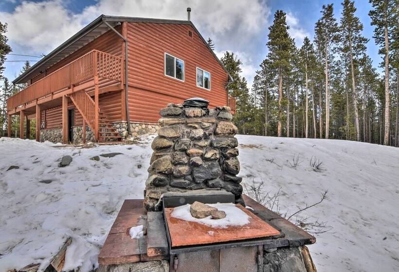 24 0107 16 Acre Fairplay Cabin W/ Mountain Views!