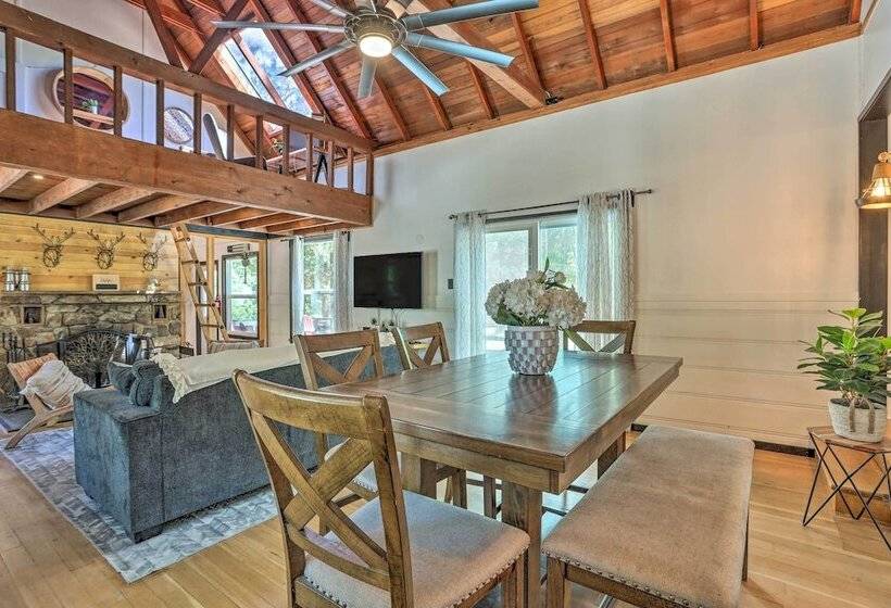 2 Mi To Big Bear Lake: Cabin W/ Game Room