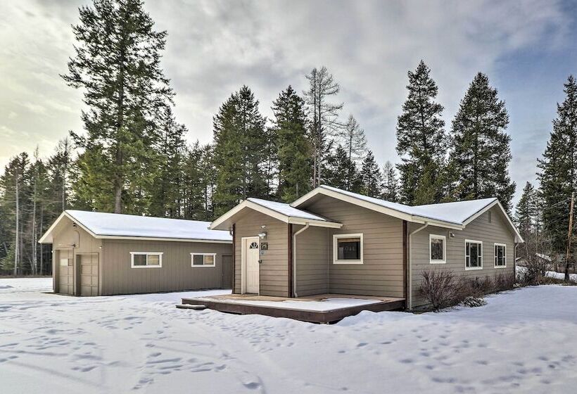 Columbia Falls Private Retreat: Pool Table & Deck!