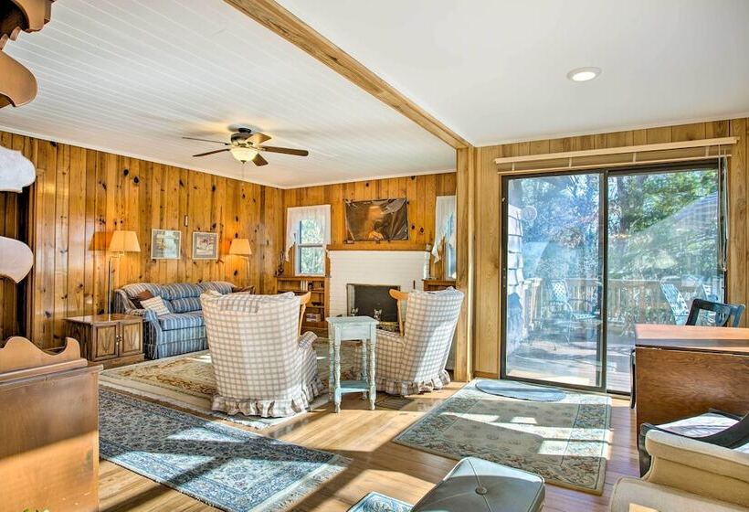 Dog Friendly Hendersonville Cabin: Deck & Views