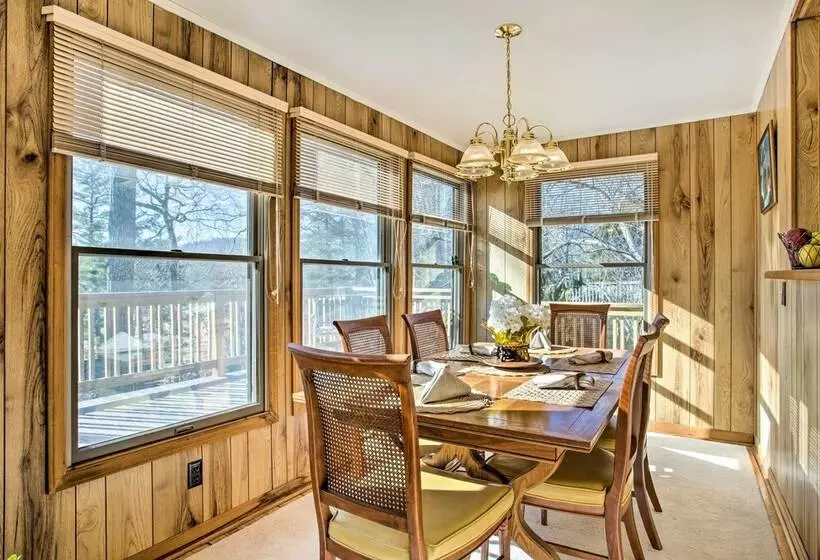 Dog Friendly Hendersonville Cabin: Deck & Views