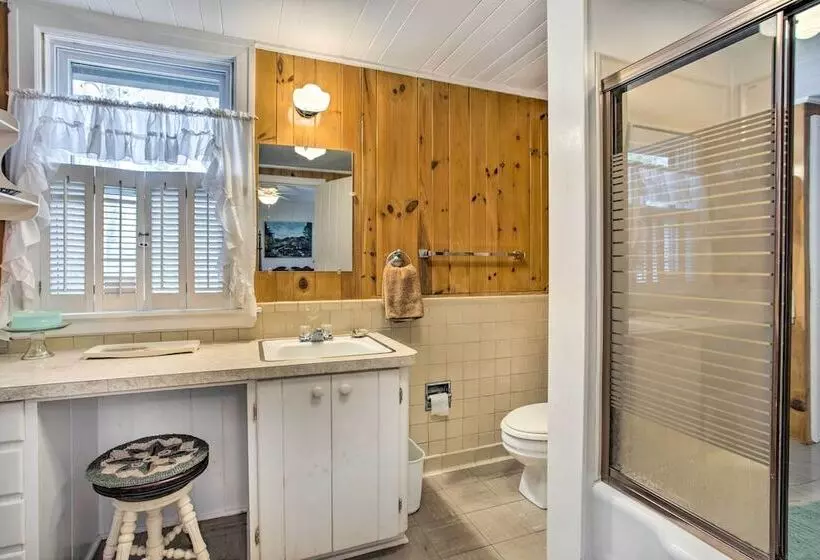 Dog Friendly Hendersonville Cabin: Deck & Views