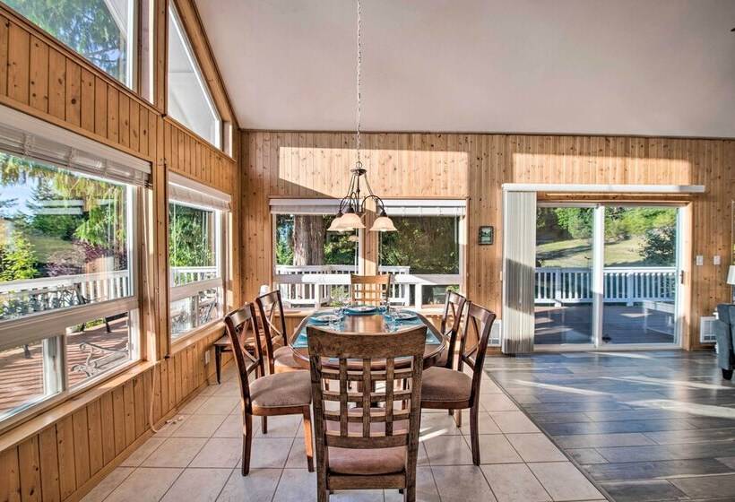 Hood Canal Home W/ Hot Tub   Bordering Olympic Np!