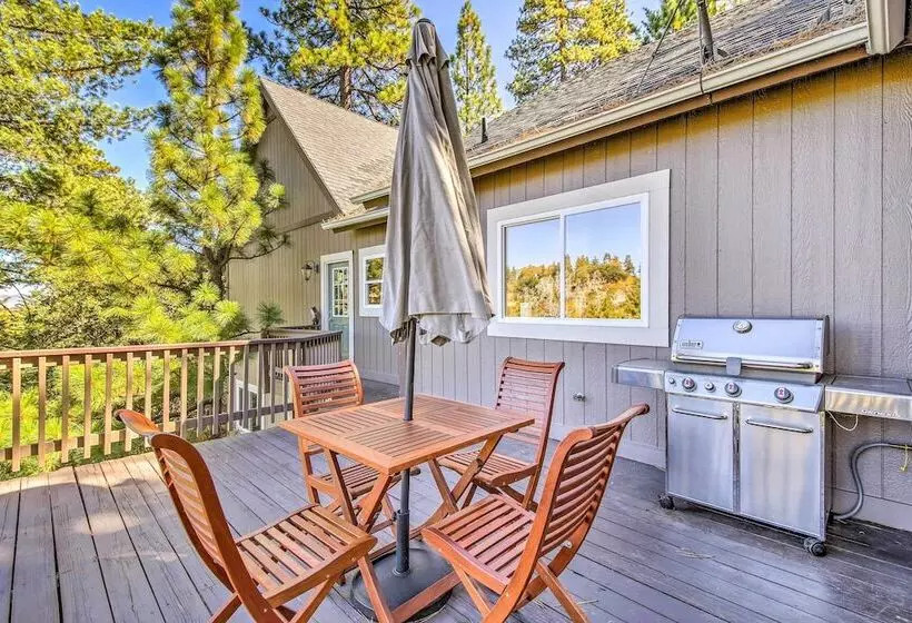 Lake Arrowhead Home W/views   3 Mi To Village
