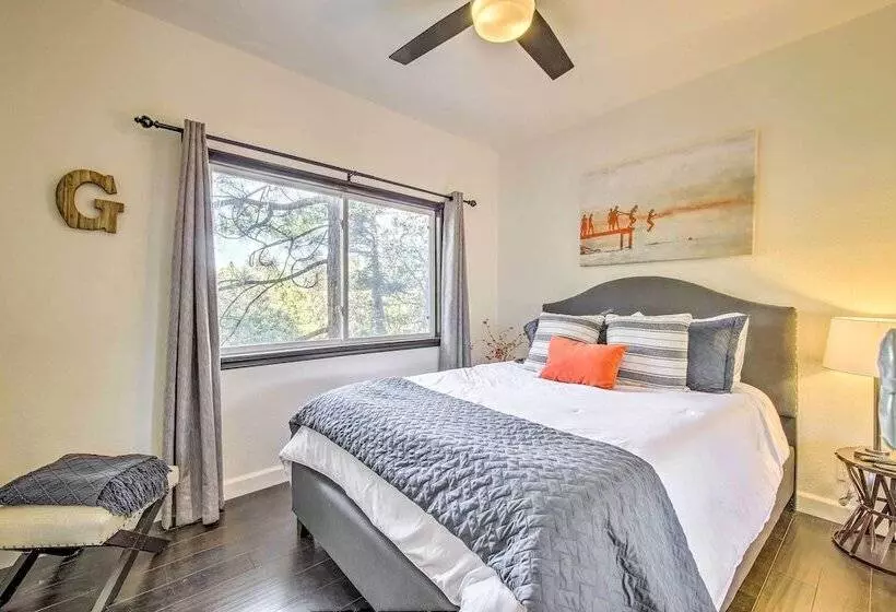 Lake Arrowhead Home W/views   3 Mi To Village