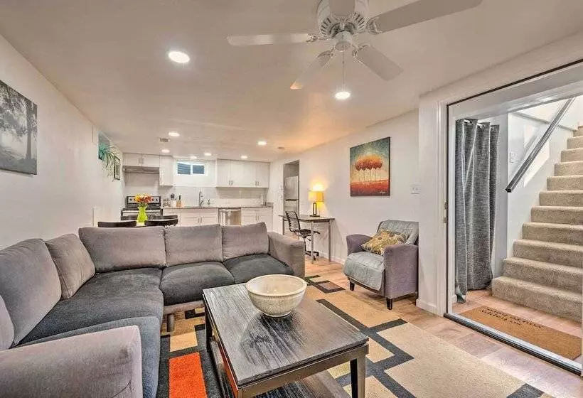 3 Mi To Olde Town Arvada: Modern Duplex W/ Patio!