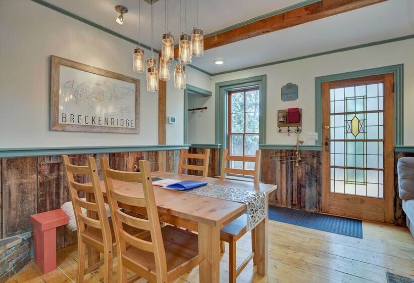 Historic Breck Cabin W/ Hot Tub: Walk To Main St!