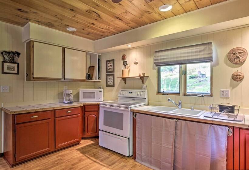 Secluded A Frame Hideaway W/ Wraparound Deck!