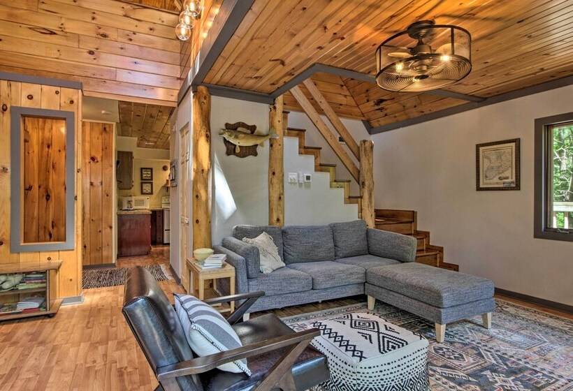 Secluded A Frame Hideaway W/ Wraparound Deck!