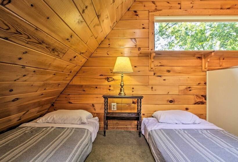 Secluded A Frame Hideaway W/ Wraparound Deck!