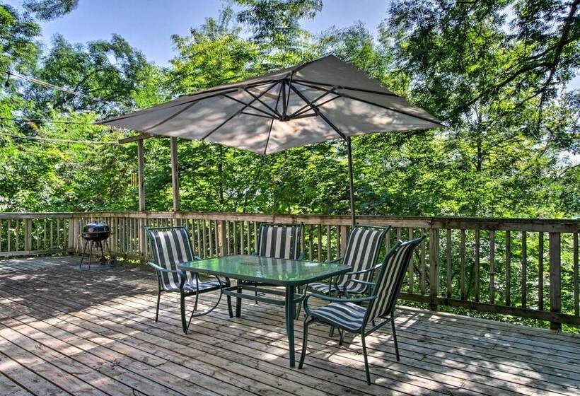 Secluded A Frame Hideaway W/ Wraparound Deck!