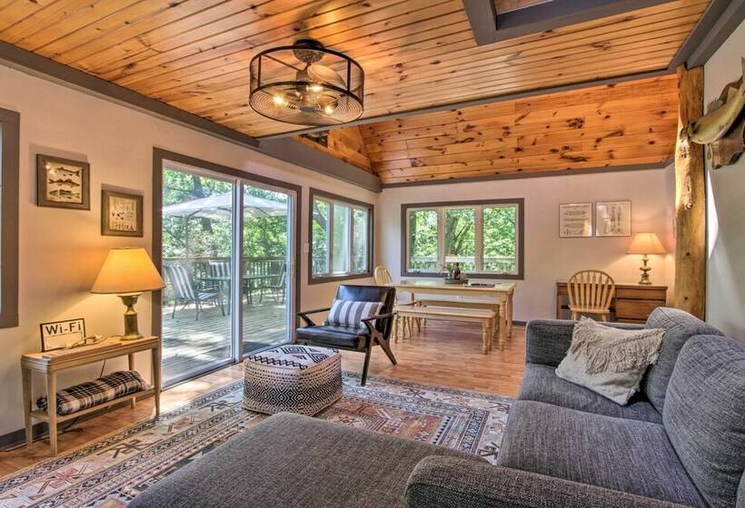 Secluded A Frame Hideaway W/ Wraparound Deck!