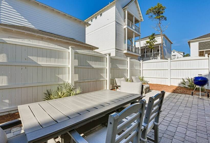 Spacious Inlet Beach Home ~ 1/2 Mi To Beach!