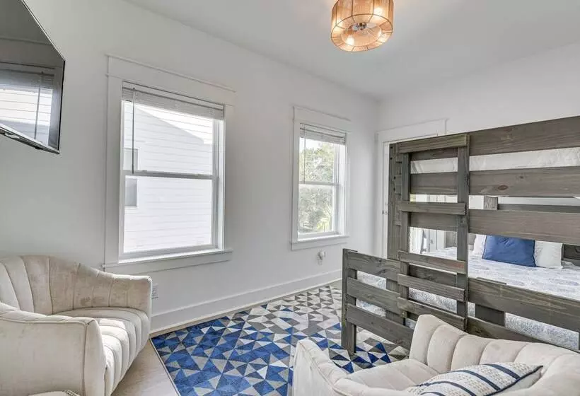 Spacious Inlet Beach Home ~ 1/2 Mi To Beach!