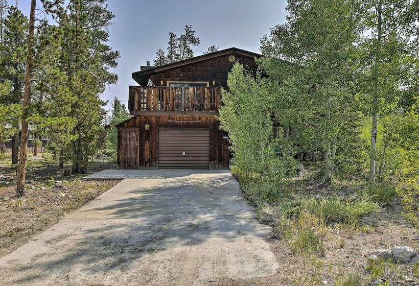 Walk To Town: Updated Frisco Cabin W/ 2 Decks!