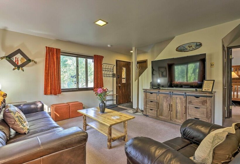 Walk To Town: Updated Frisco Cabin W/ 2 Decks!