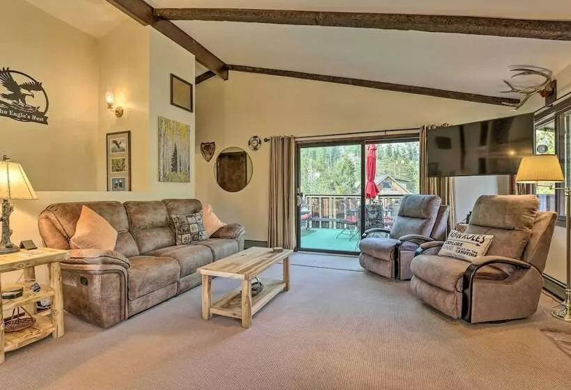 Walk To Town: Updated Frisco Cabin W/ 2 Decks!