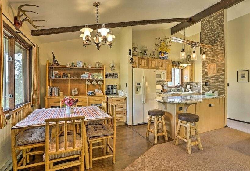 Walk To Town: Updated Frisco Cabin W/ 2 Decks!