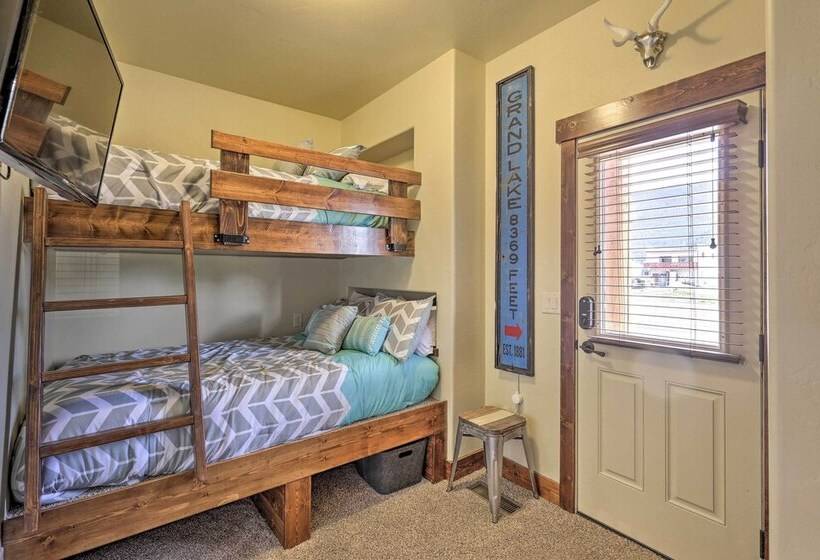 Walk To Main St & Marina: Grand Lake Cabin!