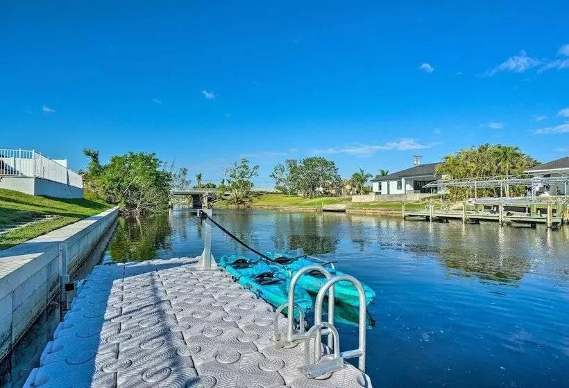 Waterfront Cape Coral Retreat W/ Heated Pool!