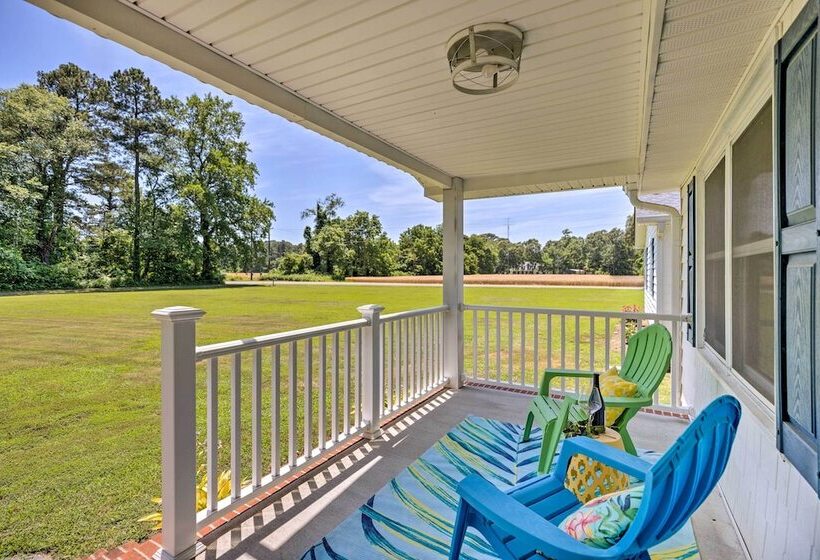 Waterfront Reedville Home W/ Private Dock!