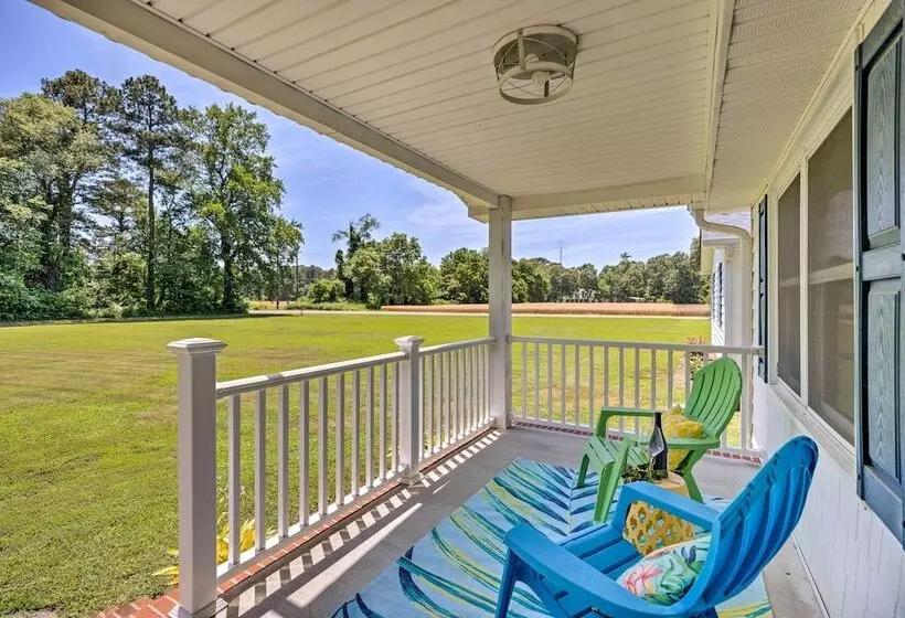 Waterfront Reedville Home W/ Private Dock!