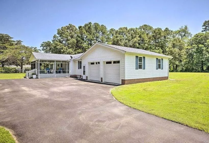 Waterfront Reedville Home W/ Private Dock!