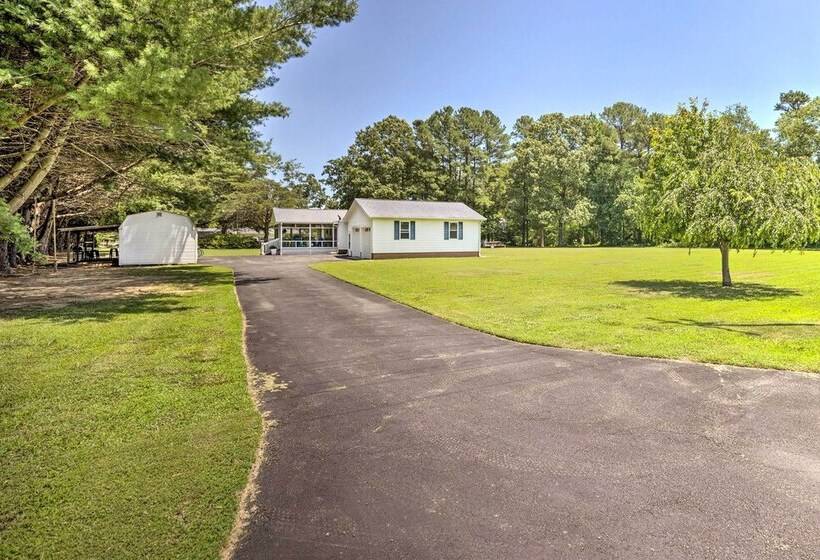 Waterfront Reedville Home W/ Private Dock!