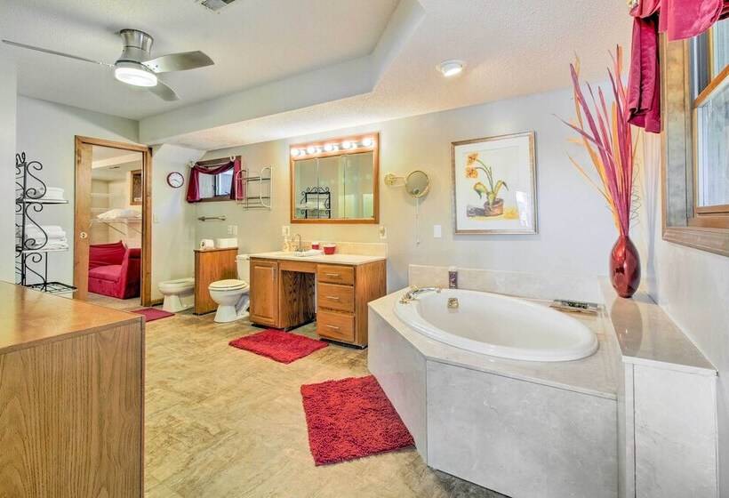 Private Fire Pit & Dock: Lakefront Missouri Home