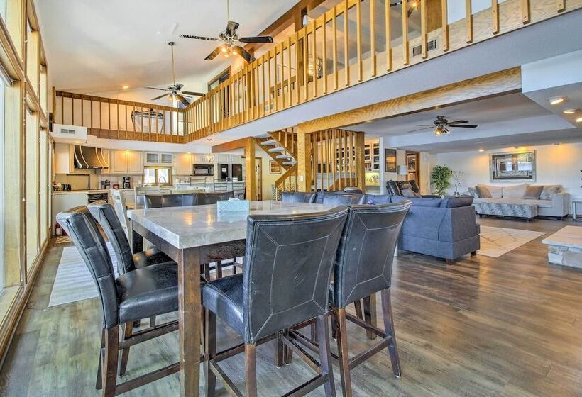 Private Fire Pit & Dock: Lakefront Missouri Home