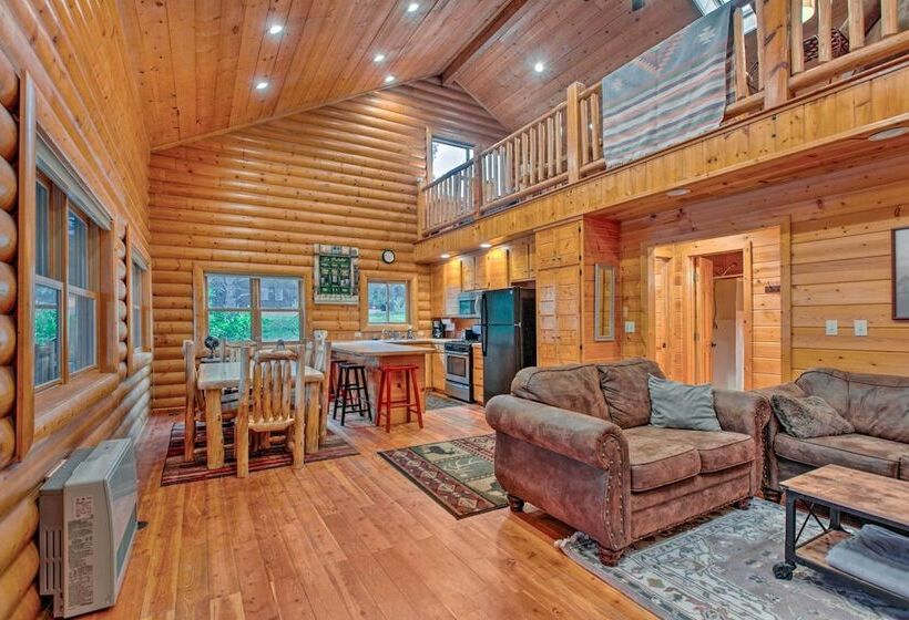 Angel Fire Cabin On Bus Route < 1 Mi To Lift!