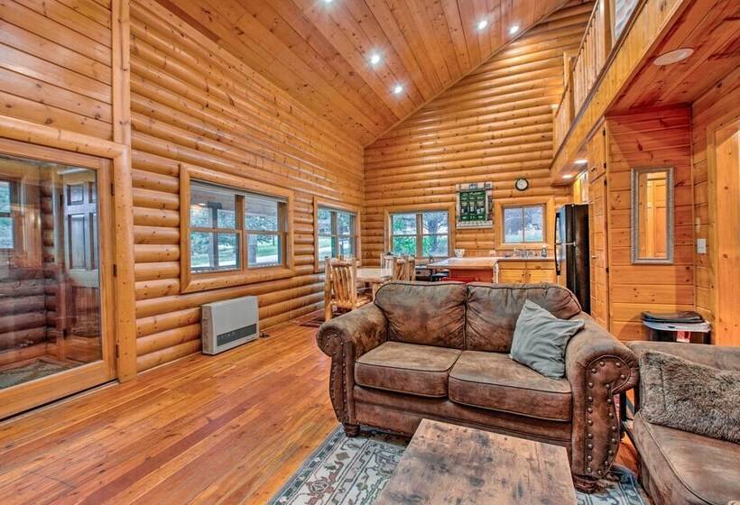 Angel Fire Cabin On Bus Route < 1 Mi To Lift!