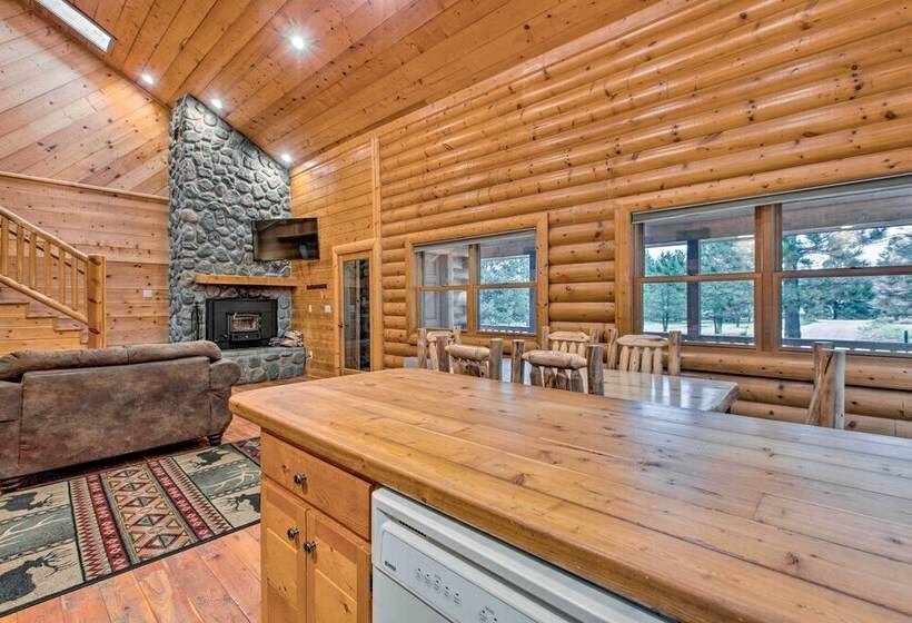 Angel Fire Cabin On Bus Route < 1 Mi To Lift!