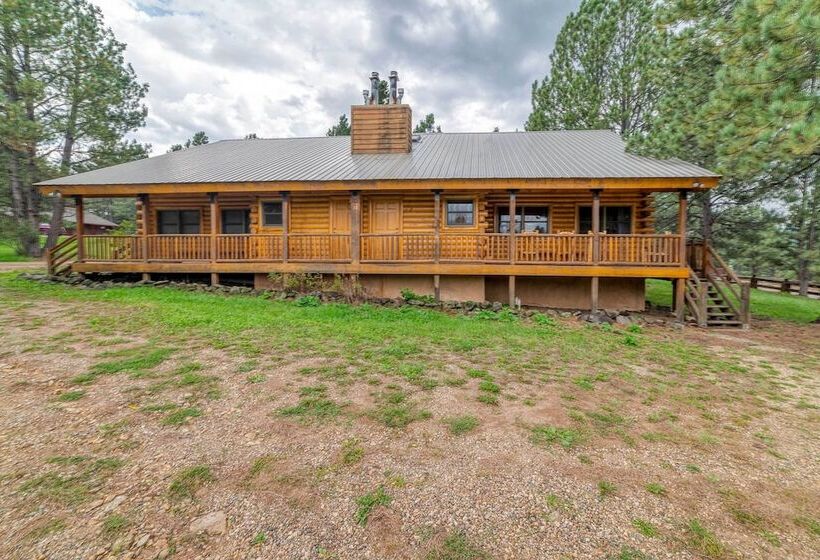 Angel Fire Cabin On Bus Route < 1 Mi To Lift!