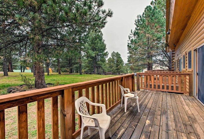 Angel Fire Cabin On Bus Route < 1 Mi To Lift!