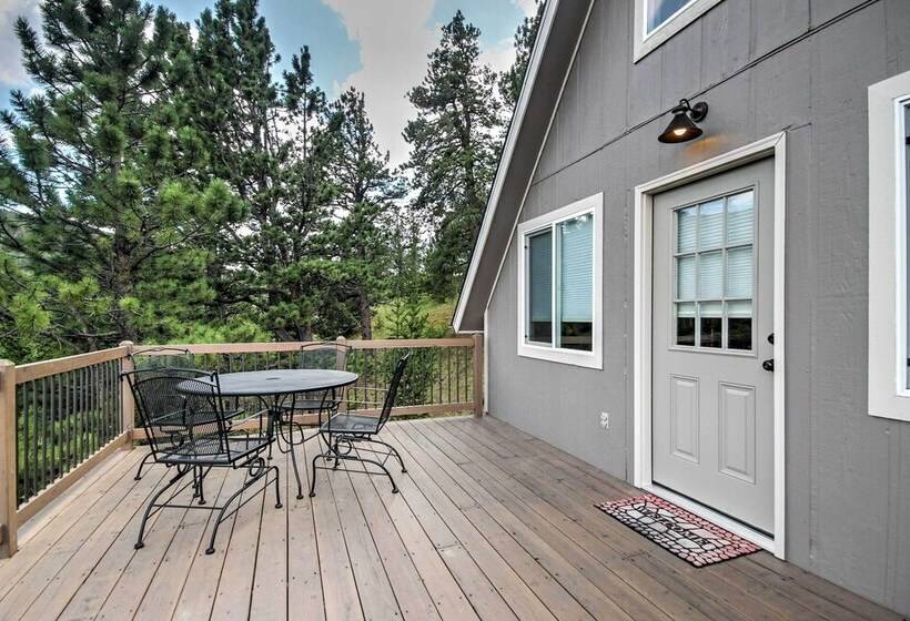 Hillside Cripple Creek Cabin W/ Hot Tub, Mtn Views