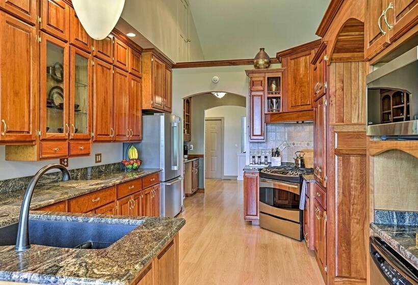 Luxurious Finger Lakes Home W/ Game Room & Deck!