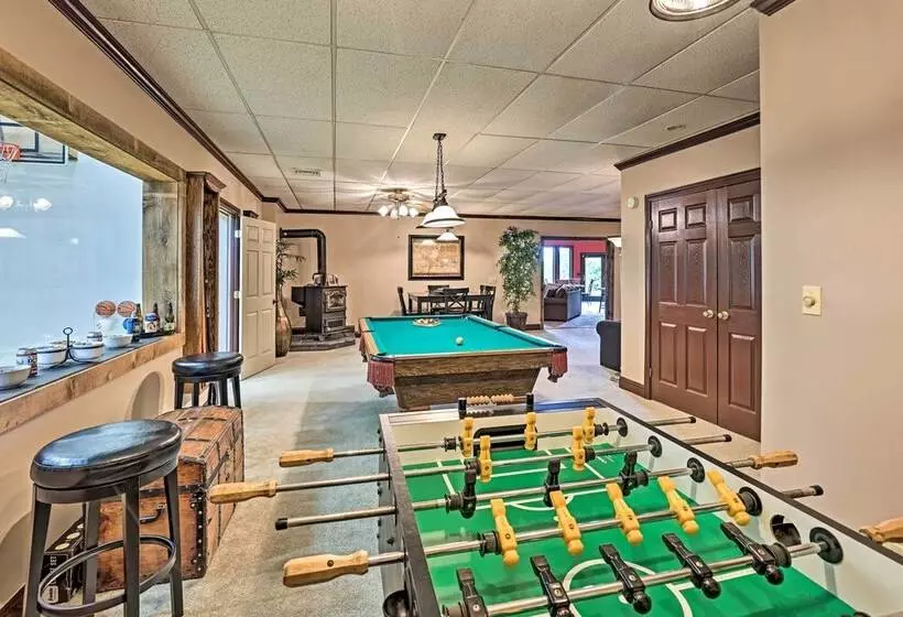 Luxurious Finger Lakes Home W/ Game Room & Deck!