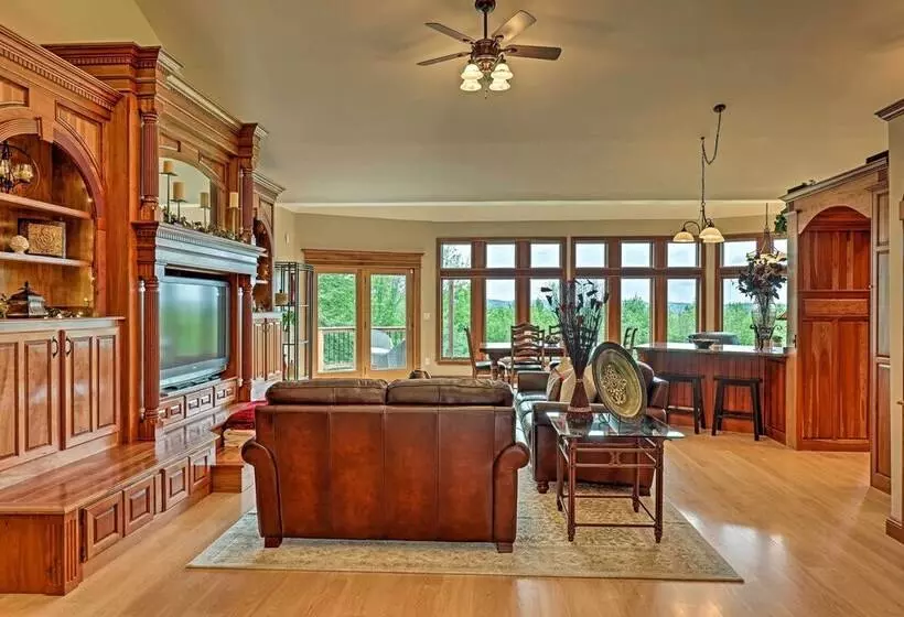 Luxurious Finger Lakes Home W/ Game Room & Deck!