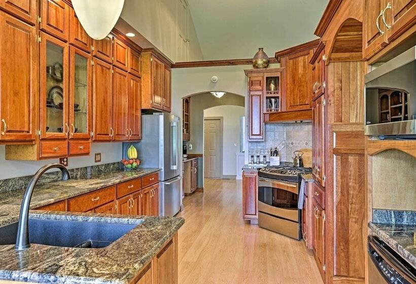 Luxurious Finger Lakes Home W/ Game Room & Deck!