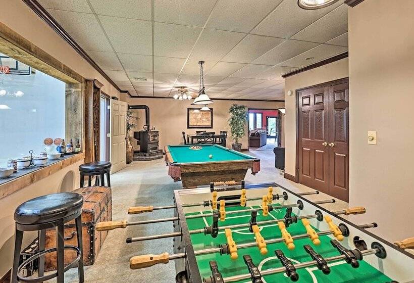 Luxurious Finger Lakes Home W/ Game Room & Deck!