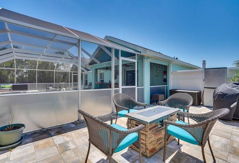 Modern Beach Retreat W/ Pool, Hot Tub, & Patio!