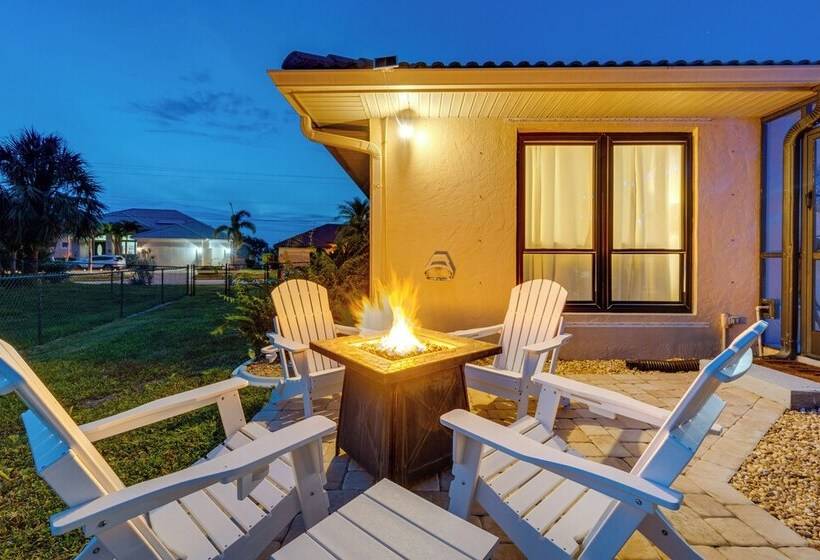 Punta Gorda Canal Home W/ Private Pool!