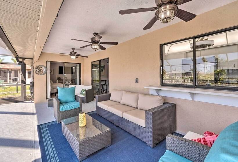 Punta Gorda Canal Home W/ Private Pool!